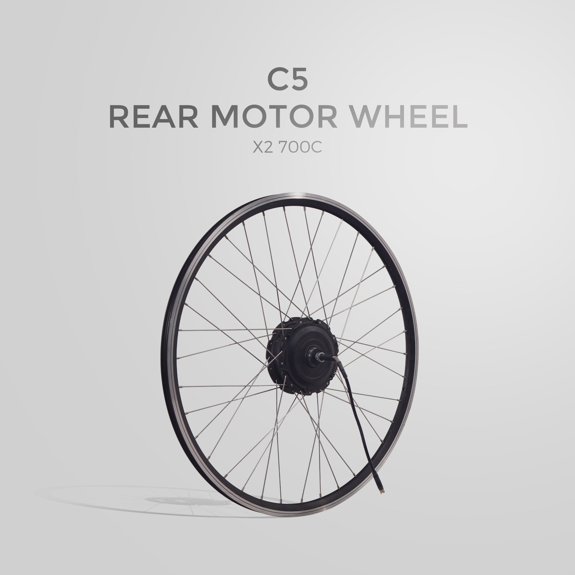 NCM C5/C7 Roue Moteur Arrière - X2 700C