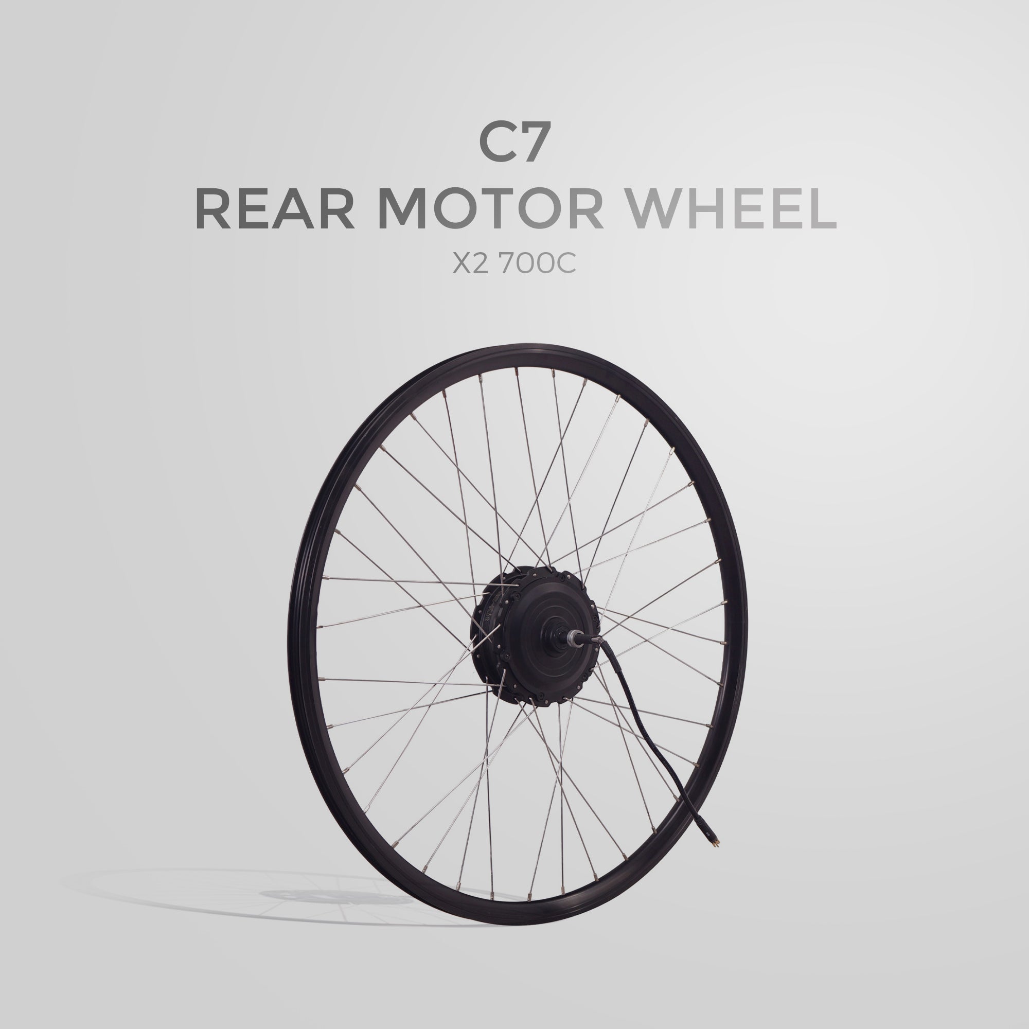 NCM C5/C7 Roue Moteur Arrière - X2 700C