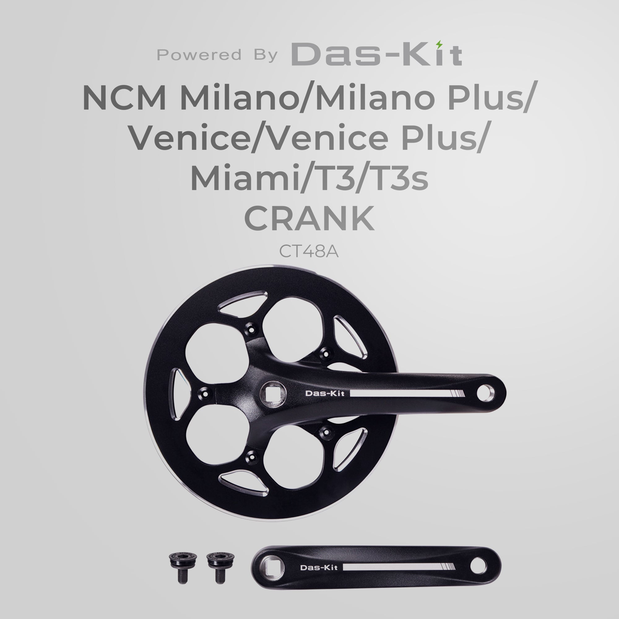 NCM Milano/Milano Plus/Venise/Venise Plus/Miami/T3/T3s Manivelle - CT48A
