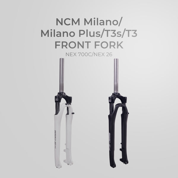 NCM Milano/Milano Plus/T3s/T3 Front Fork - NEX 700C/NEX 26